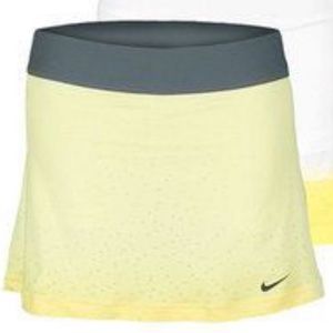 NWT Nike Maria Sharapova Med Yellow Ombré Skort